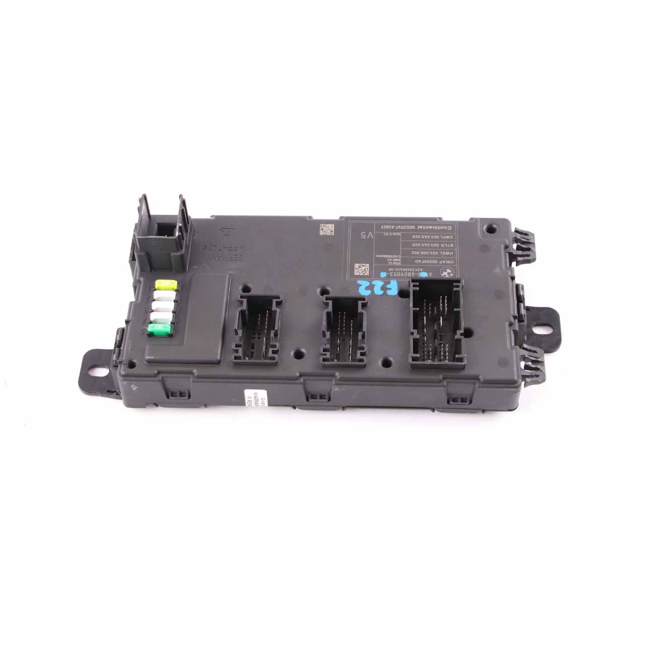 BMW F20 F22 F30 Module Arriere Rem Boite Fusibles Unite Controle V5 ECU 