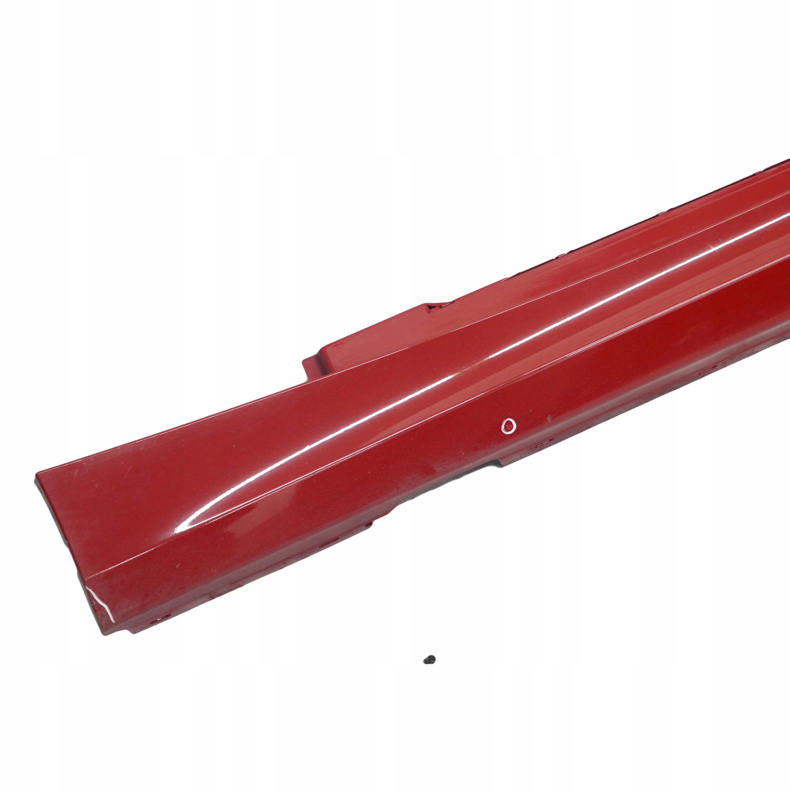 BMW E87 LCI Bas de Porte Couverture Seuil A Gauche Rouge Carmin Rouge - A61