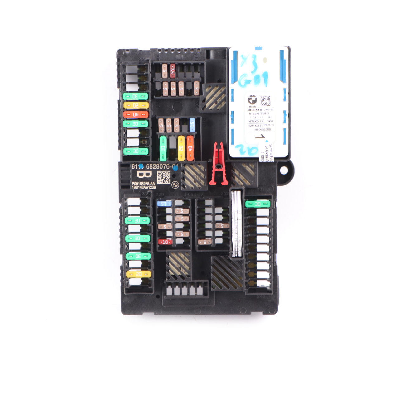 BMW X3 G01 Fuse Relay Box Control Unit ECU 6828076 8795477