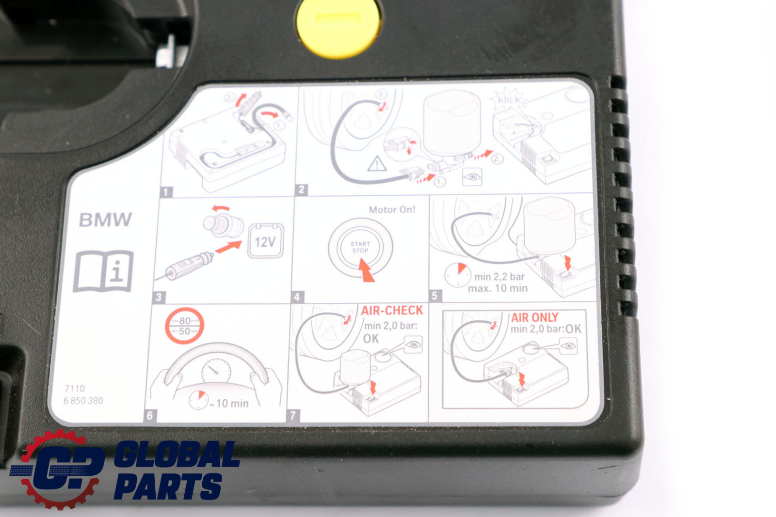 BMW 1 3 Series F20 F21 F30 Mini F55 F56 Mobility System Tyre Compressor 6850380