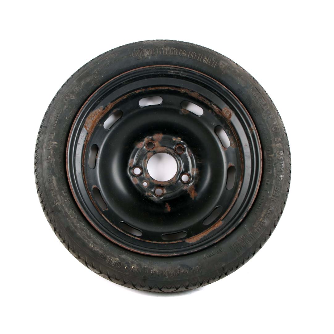 Roue de secours Mini F55 F56 Compact Acier noir 115/70 R15 3,5J ET:28 6851506