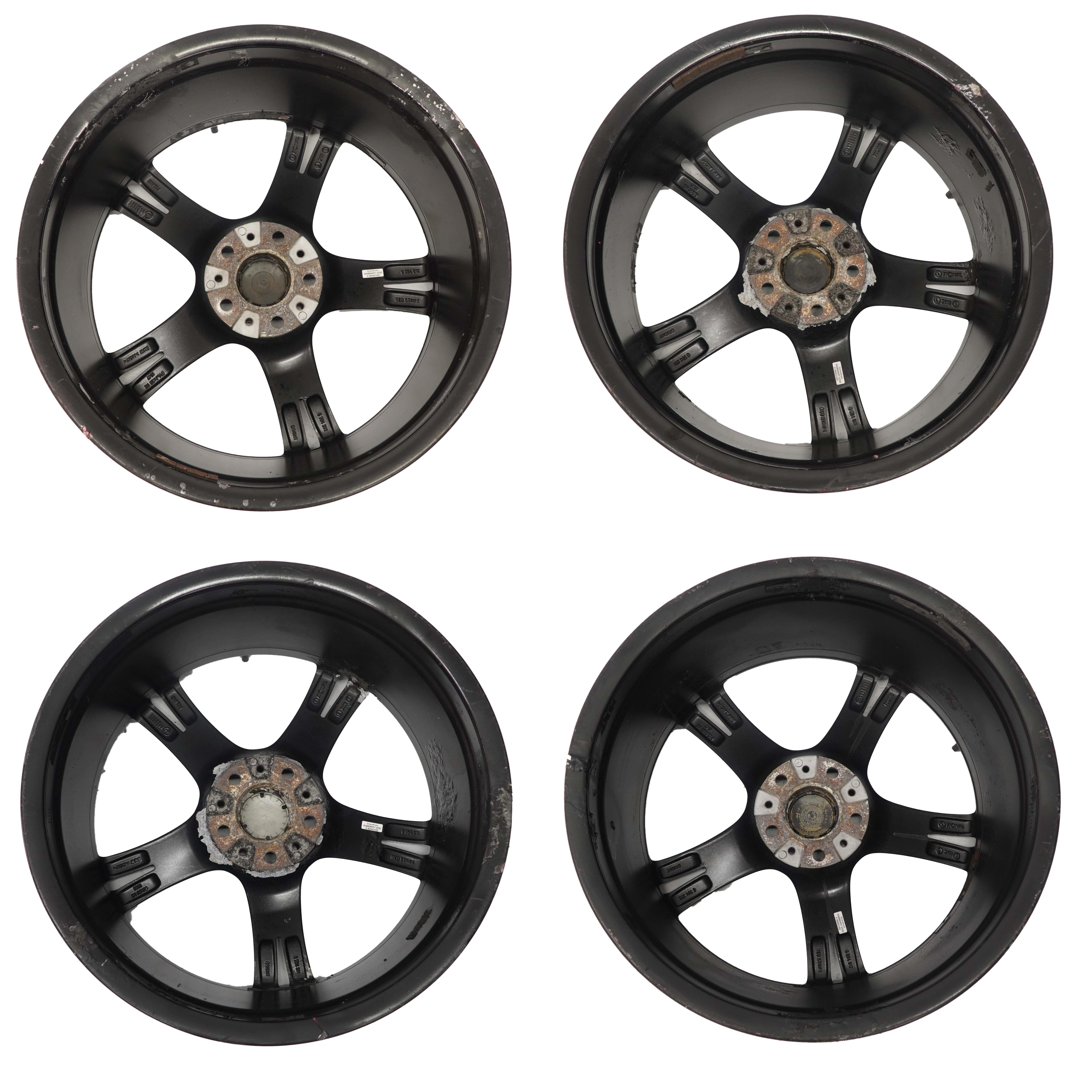 BMW F30 F31 F32 Jantes D'Alu Alliage Complete 4x Roue 20" Rayons Doubles 361