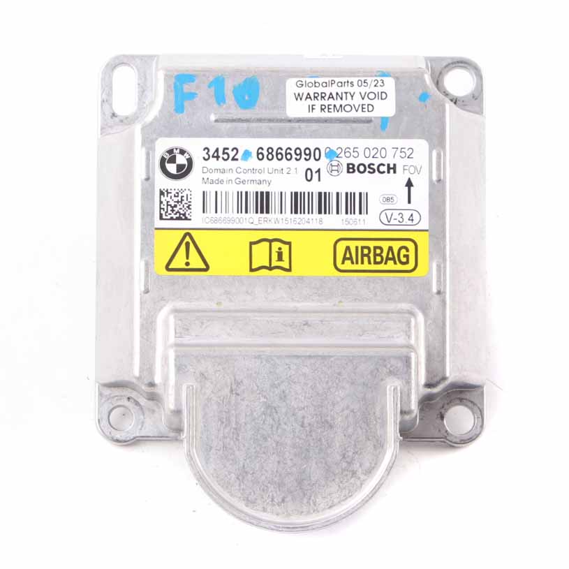 Airbag Module BMW F01 F02 LCI F10 F11 F13 Air Bag ECU ICM Control Unit 6866990