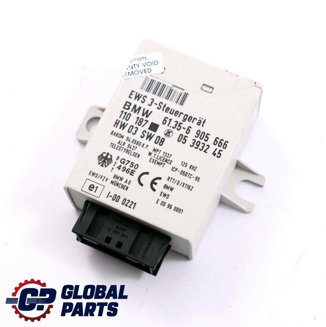 BMW E39 E46 Mini R50 EWS3 Unite Commande 3 Module Antidemarrage ECU 6905666