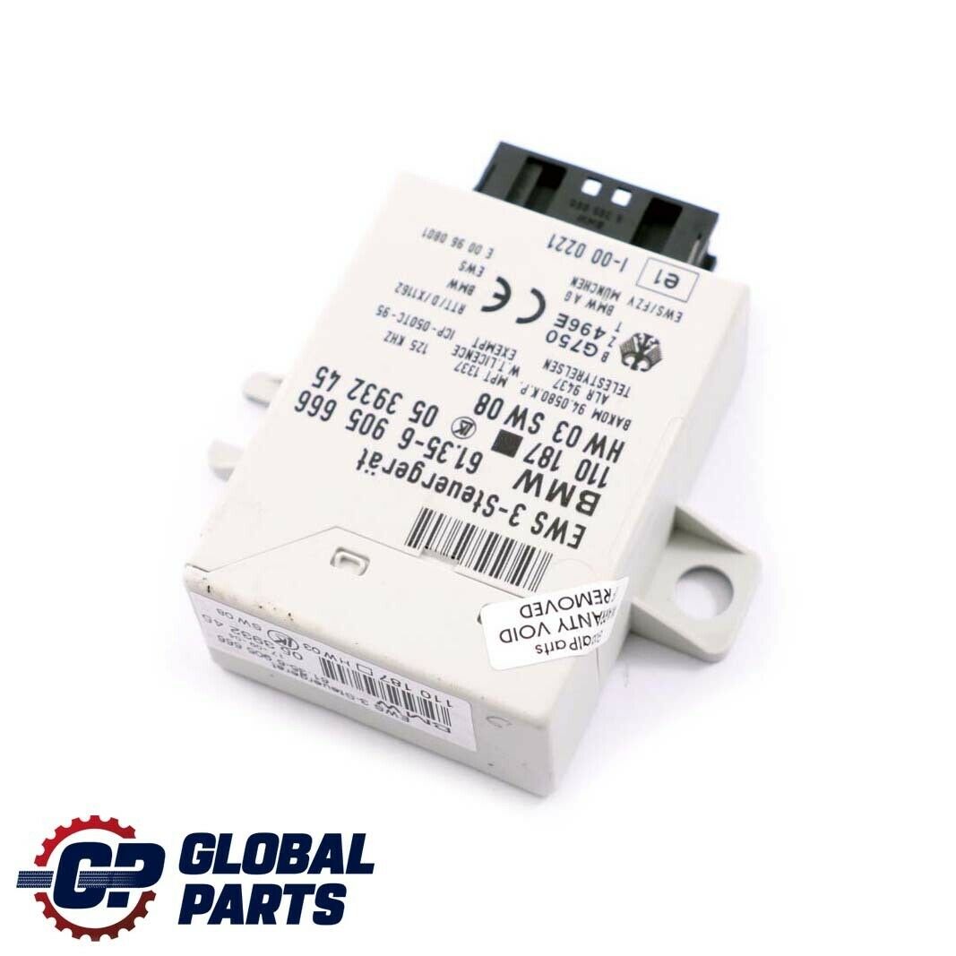 BMW E39 E46 Mini R50 EWS3 Unite Commande 3 Module Antidemarrage ECU 6905666