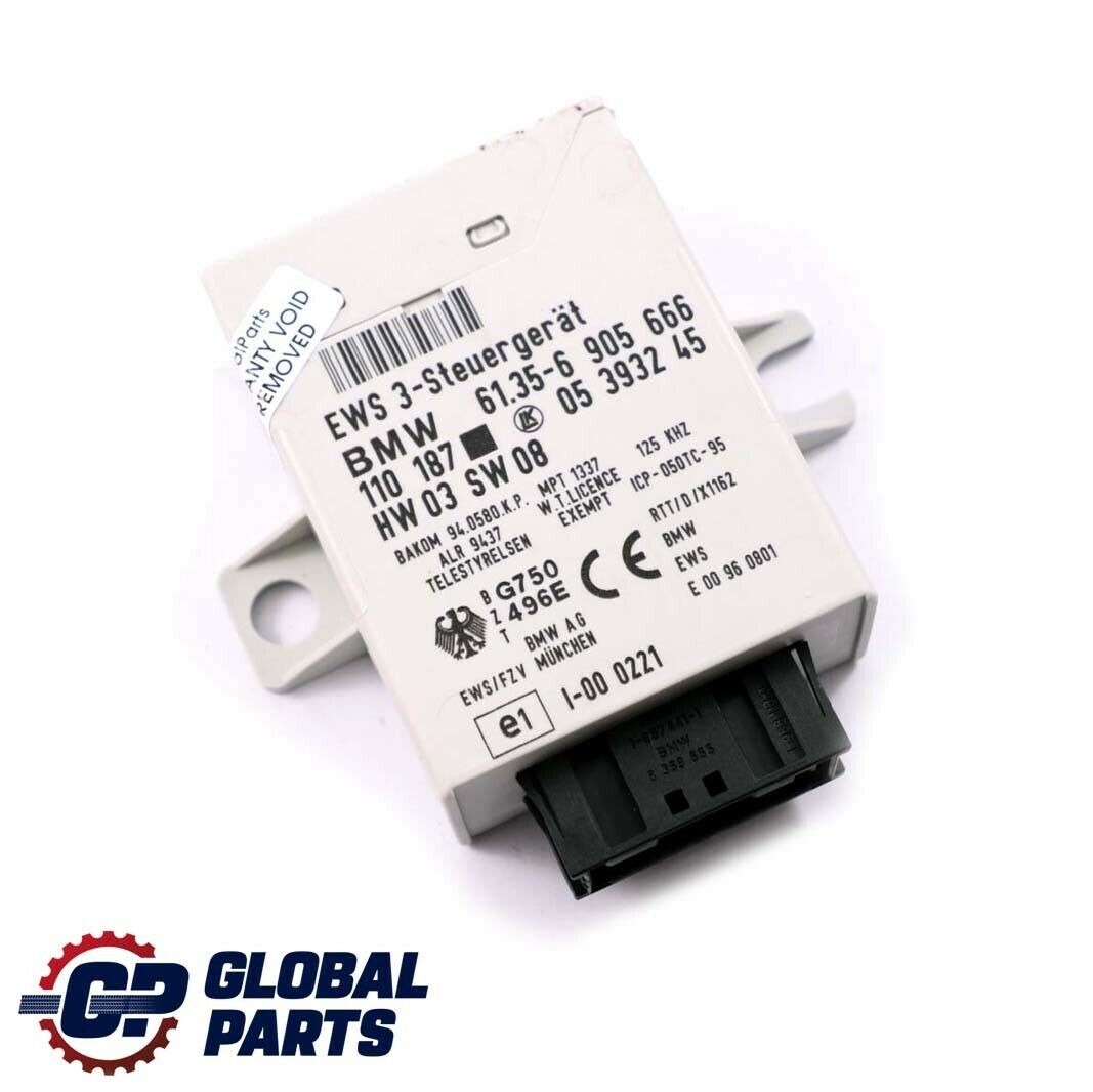 BMW E39 E46 Mini R50 EWS3 Unite Commande 3 Module Antidemarrage ECU 6905666