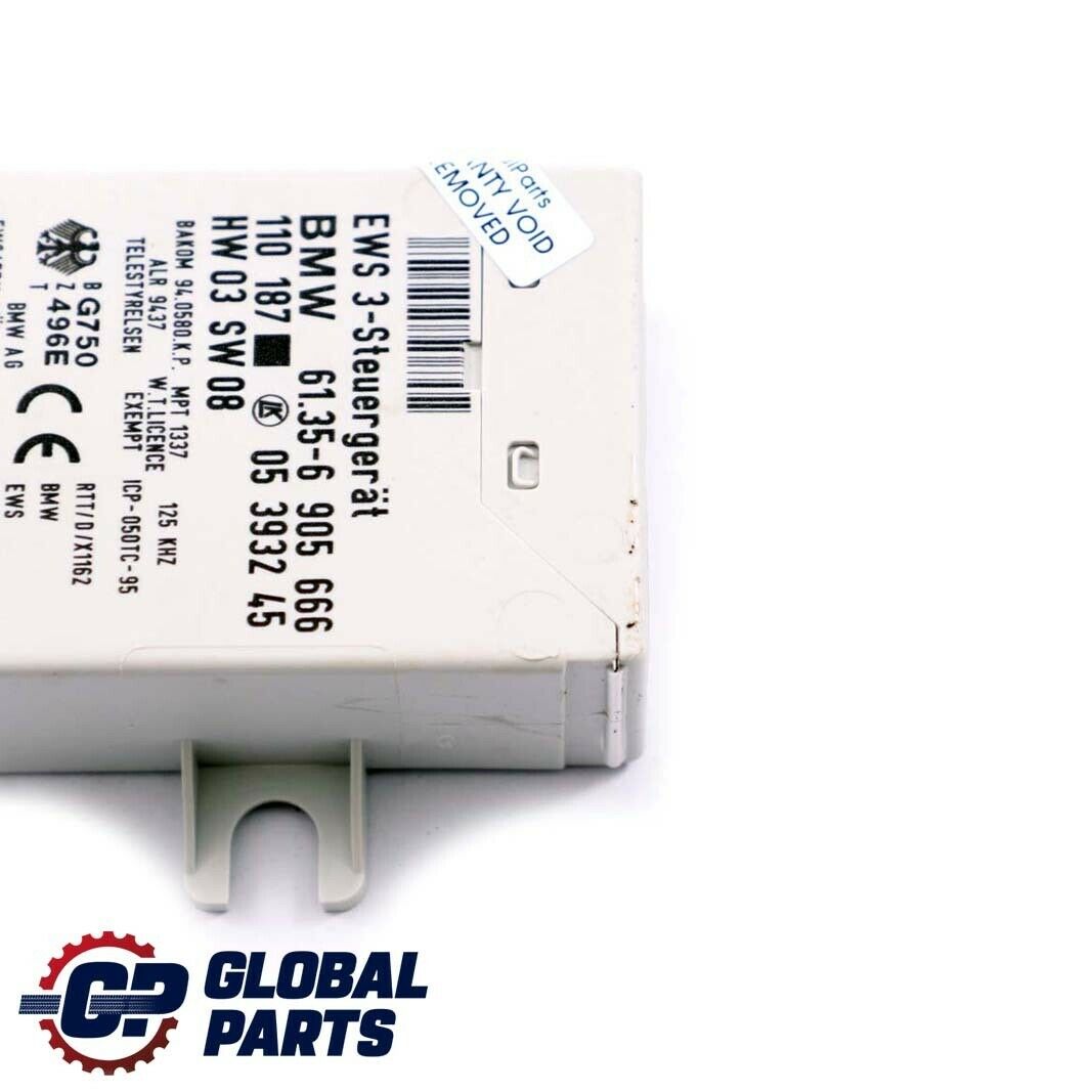 BMW E39 E46 Mini R50 EWS3 Unite Commande 3 Module Antidemarrage ECU 6905666