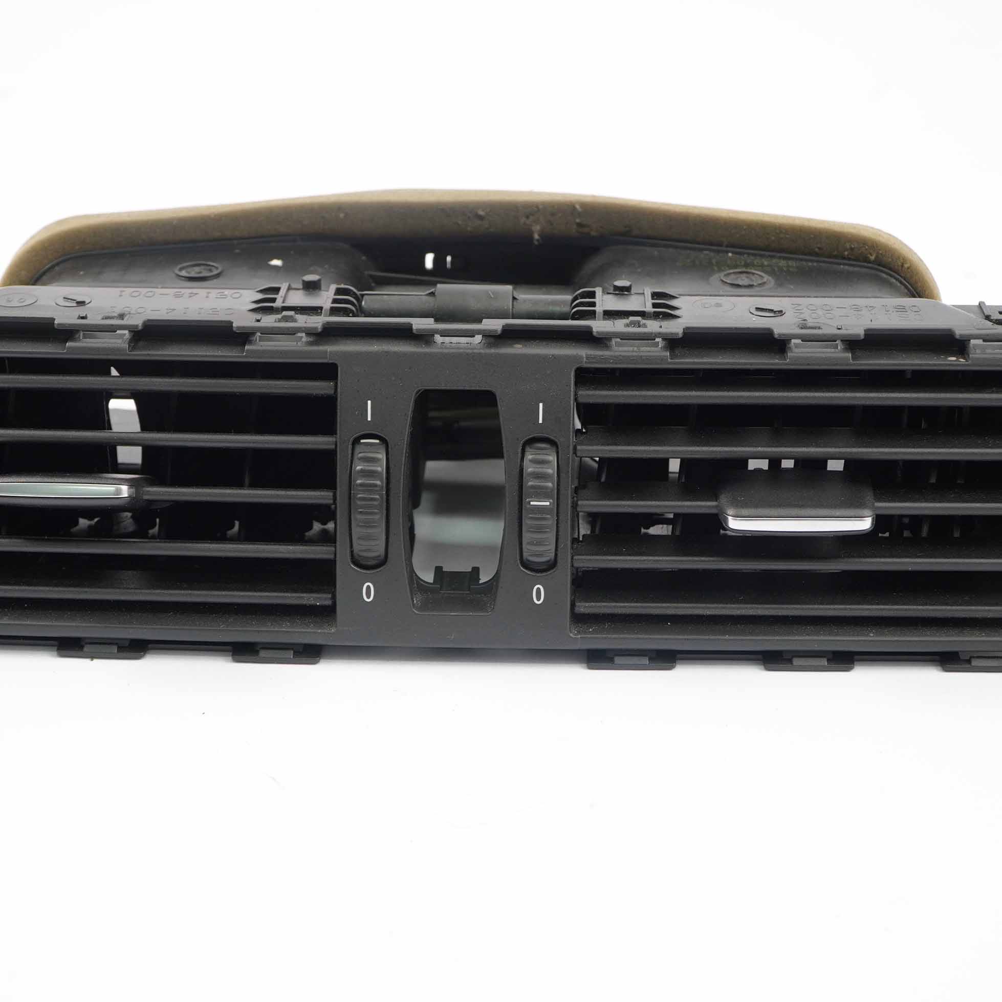 Dash Vent BMW E60 E61 Fresh Air Grille Center Centre Chrome 6910734