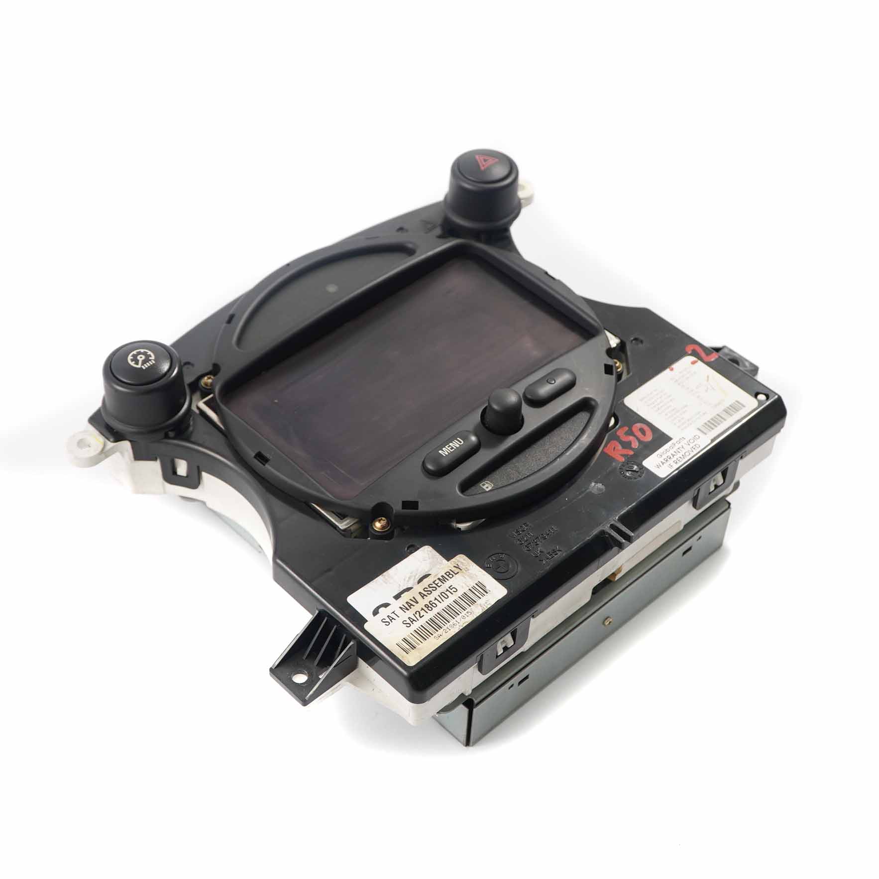 Écran Tableau Bord Mini R50 R52 Sat Nav GPS Navigation Satellite Head 6932510