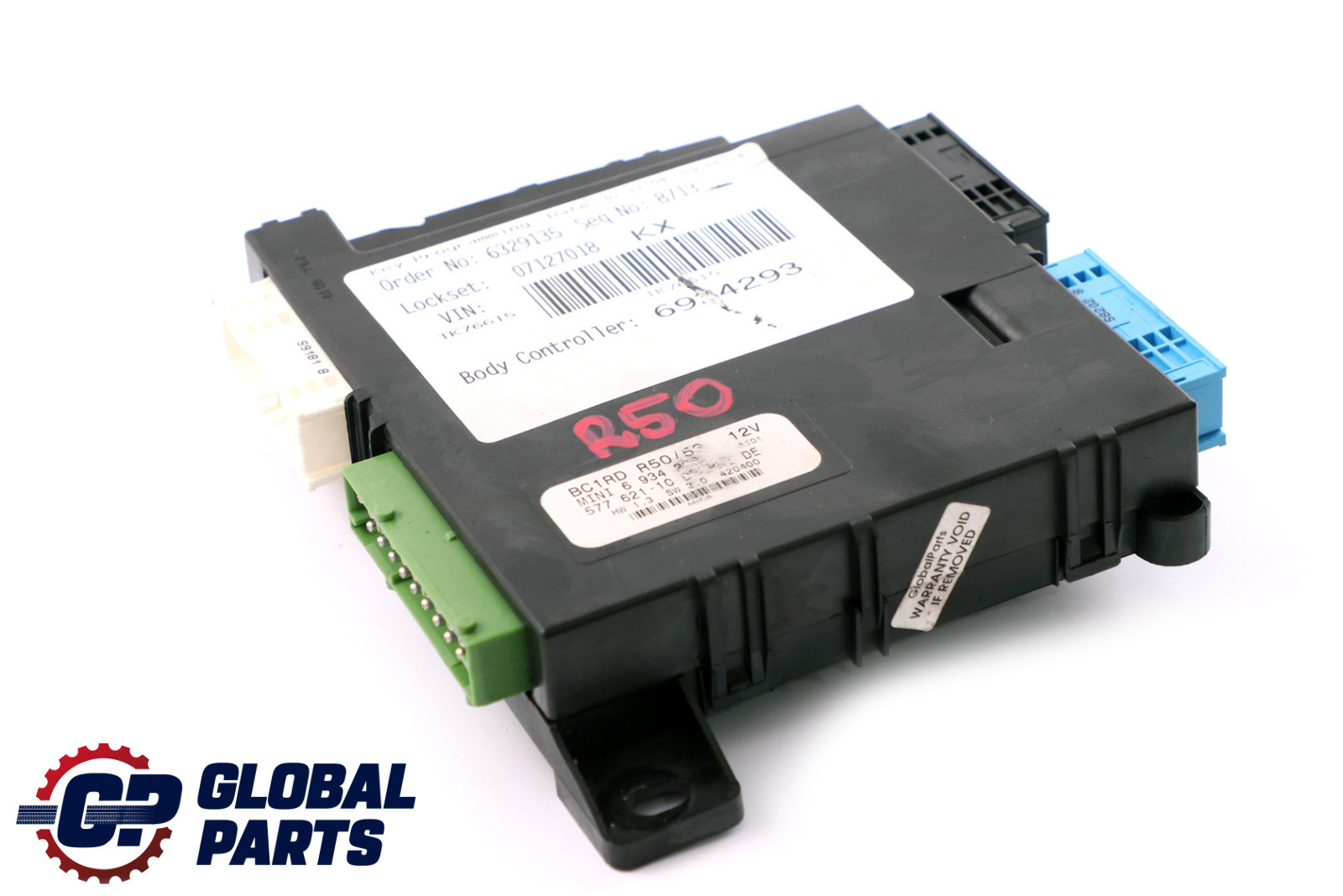 Mini Cooper One R50 R53 Body Control Unit Basic Module BCM BC1RD 6934293