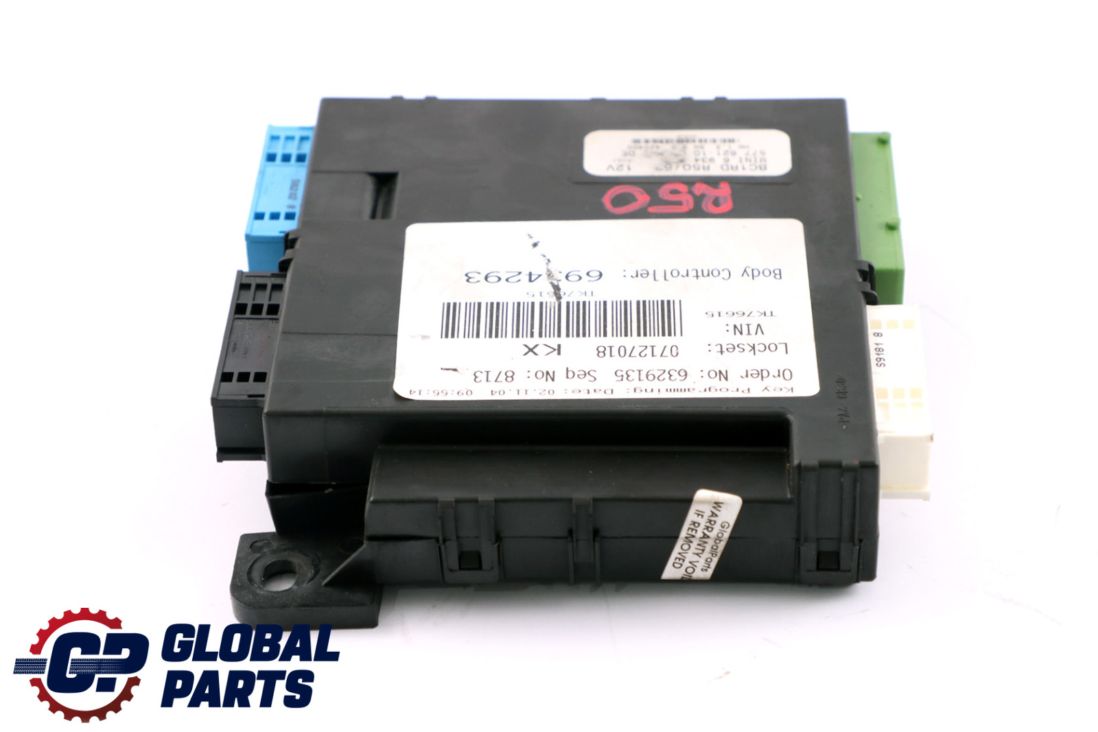 Mini Cooper One R50 R53 Body Control Unit Basic Module BCM BC1RD 6934293