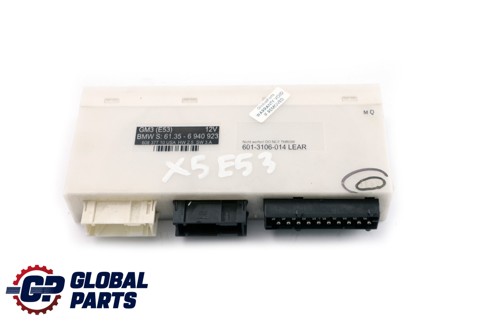 BMW X5 Series E53 GM III General Body Control Module Unit ECU Lear 6940923