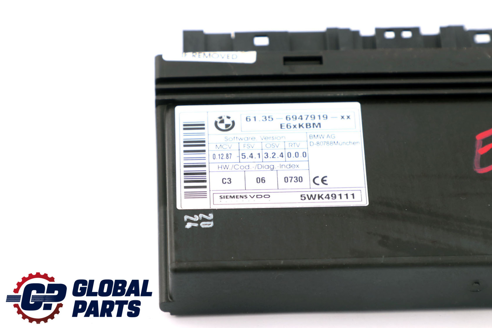 BMW E60 E63 E64 Body Control Module ECU 61356947919 6947919