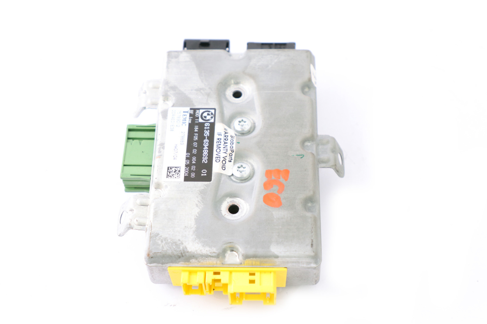 BMW E60 E61 E63 Passenger Side Door Airbag Control Module 6948692