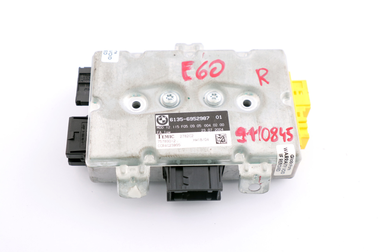 BMW 5 6 E60 E61 E63 Appareil de Commande pour Porte Passager Module 6952987