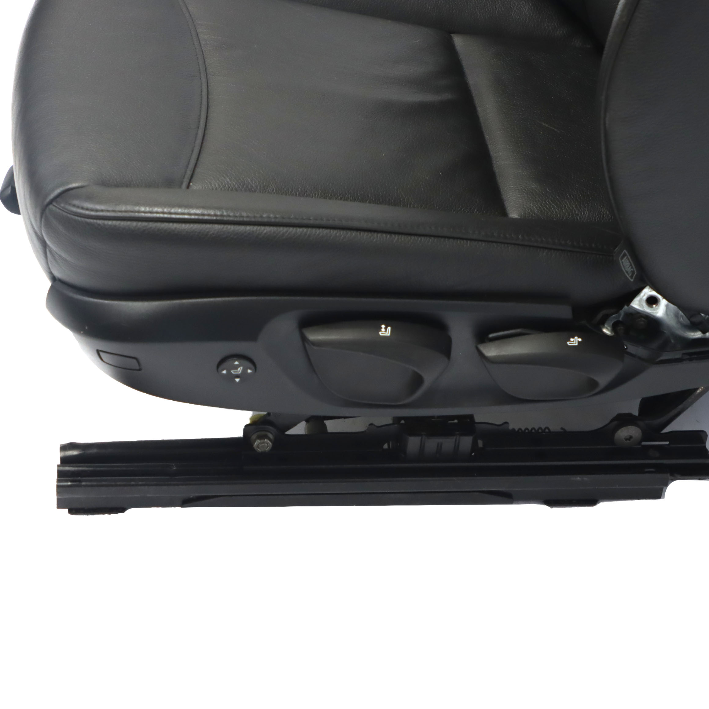 Front Seat BMW E90 E91 Left N/S Heated Black Leather Dakota Interior Lumbar