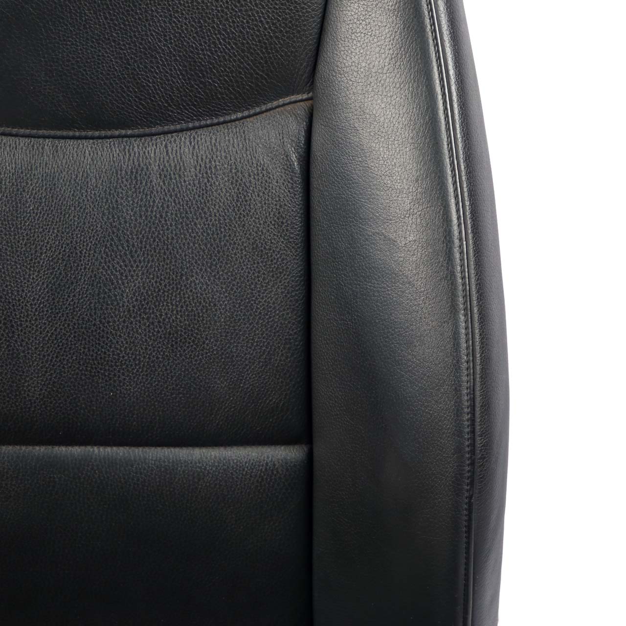 BMW 3 Series E90 E91 Black Leather Interior Front Right O/S Side Seat