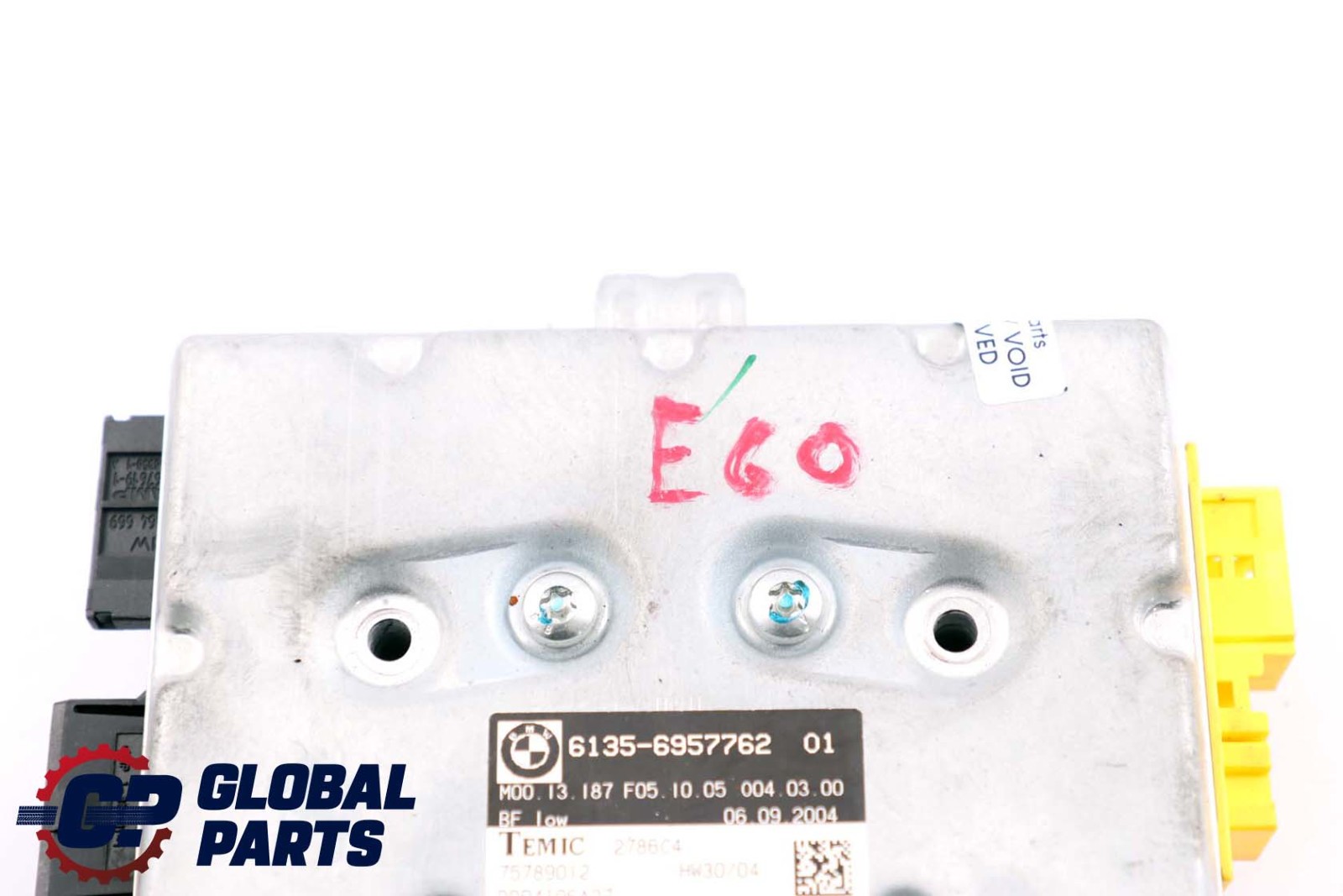 BMW 5 6 E60 E61 E63 Module de Porte Avant a Gauche D'Unite Commande 6957762