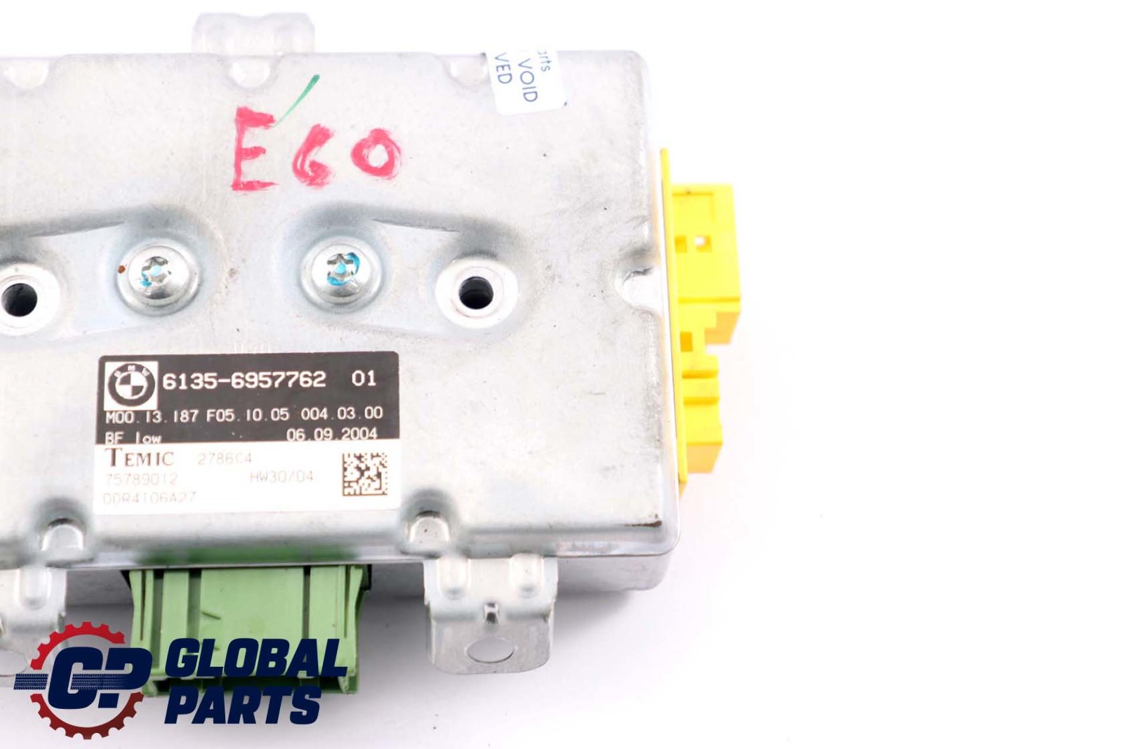 BMW 5 6 E60 E61 E63 Module de Porte Avant a Gauche D'Unite Commande 6957762