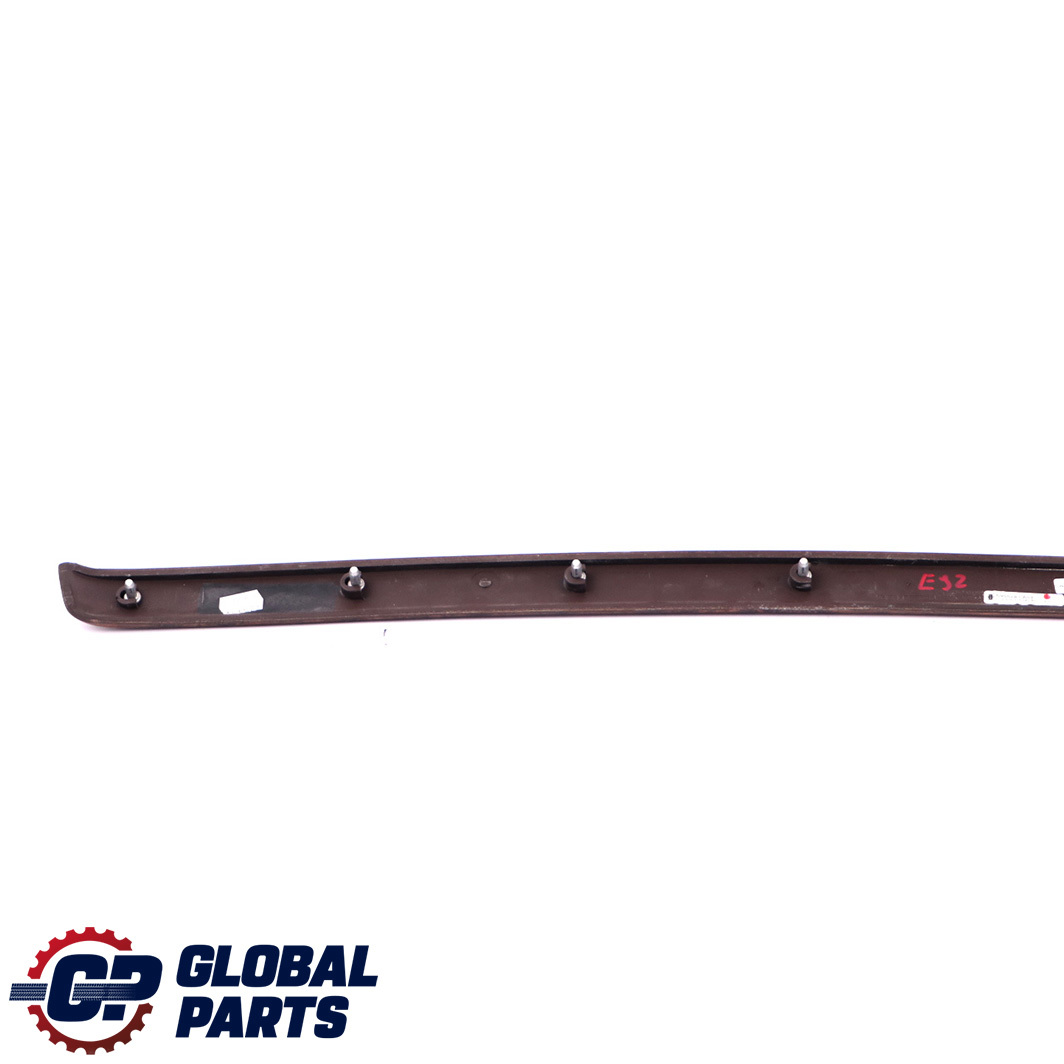 BMW 3 E92 E93 Decor Strip Right Door O/S Wood Trim Poplar Grain Pappel Hell