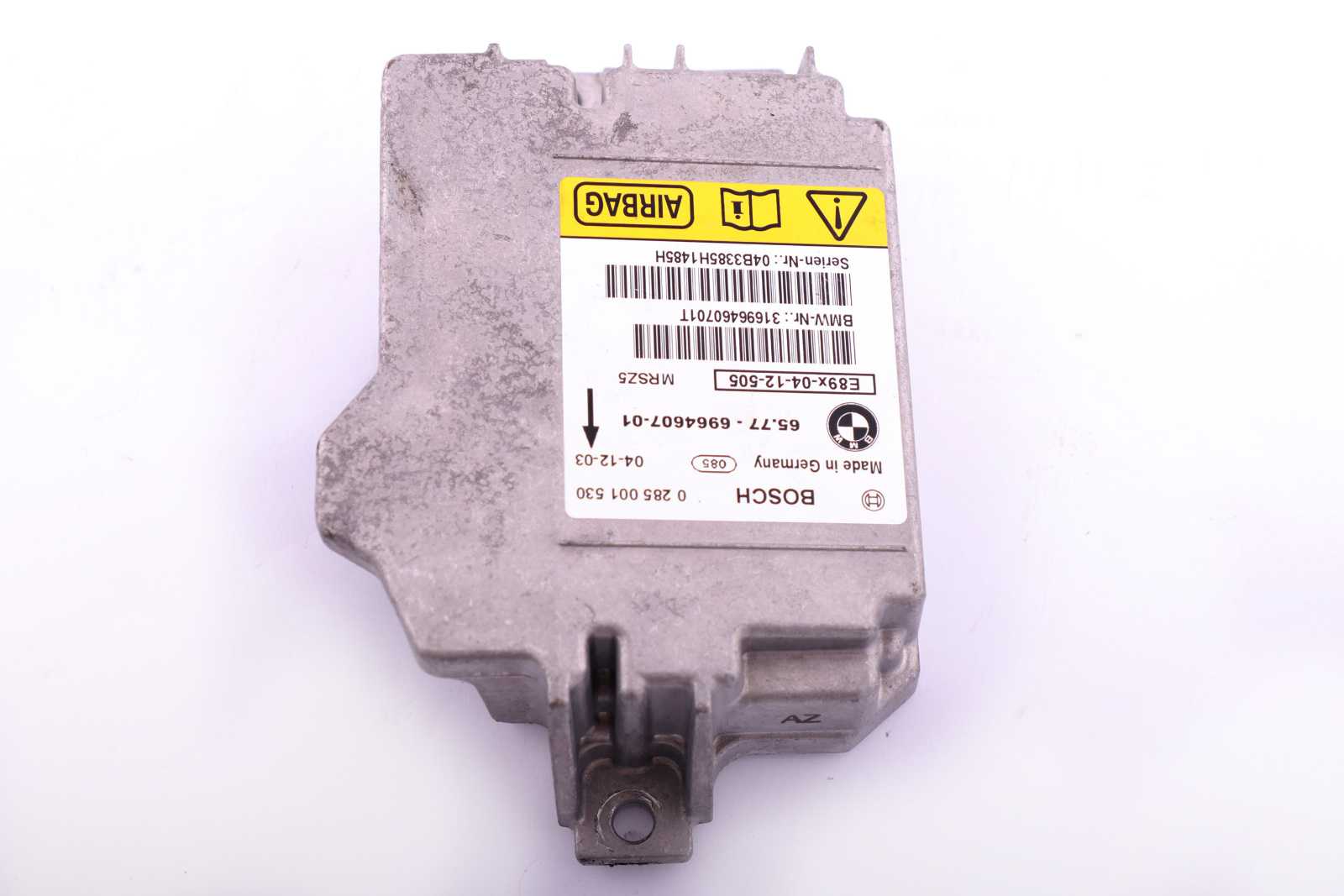 BMW 1 3 X1 SERIES E81 E87 E90 Control Unit Airbag ECU NO CRASH DATA 6964607