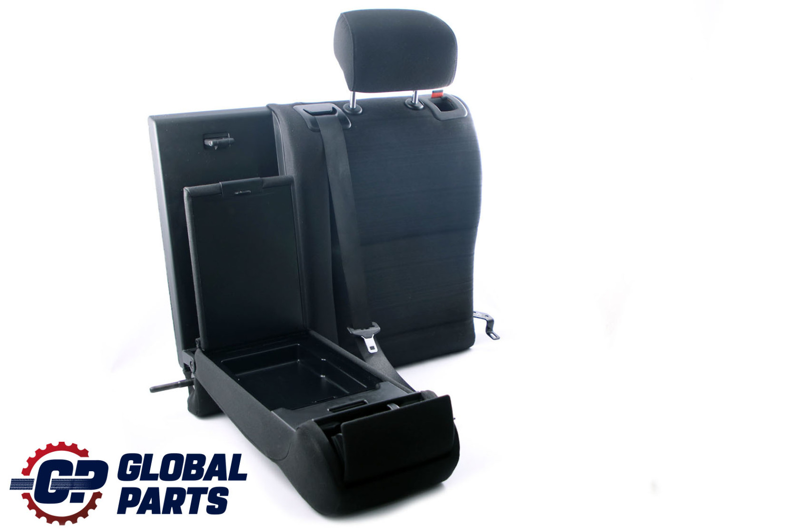 BMW 5 SERIES E61 E61N Rear Seat Cover Backrest Cloth Black Anthracite Left N/S