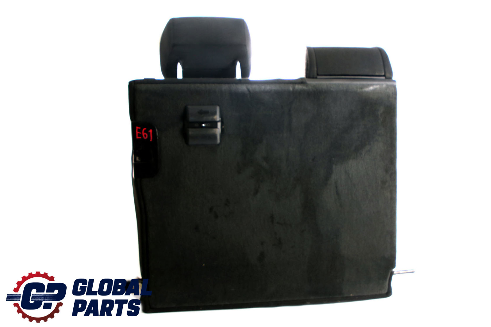 BMW 5 SERIES E61 E61N Rear Seat Cover Backrest Cloth Black Anthracite Left N/S