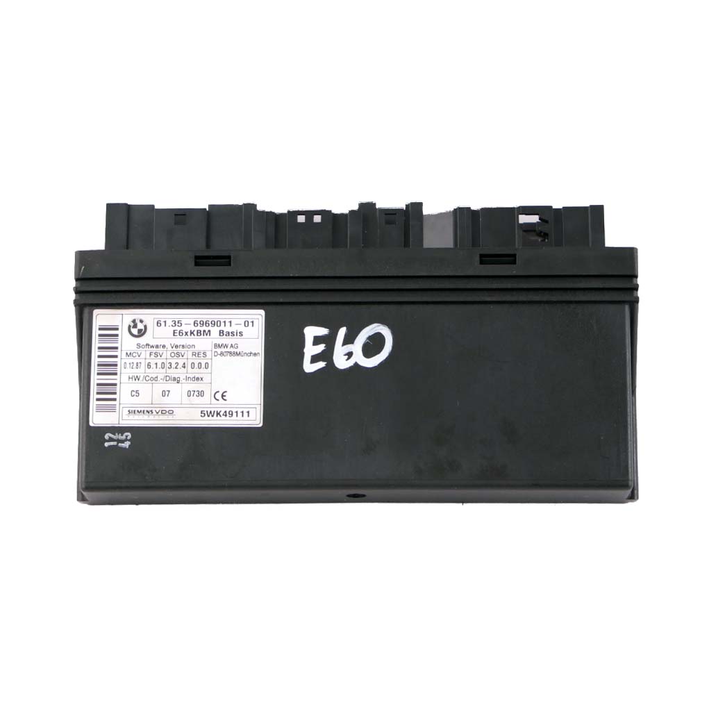 BMW 5 6 Series E60 E63 E64 Body Control Module ECU Control Unit 6969011