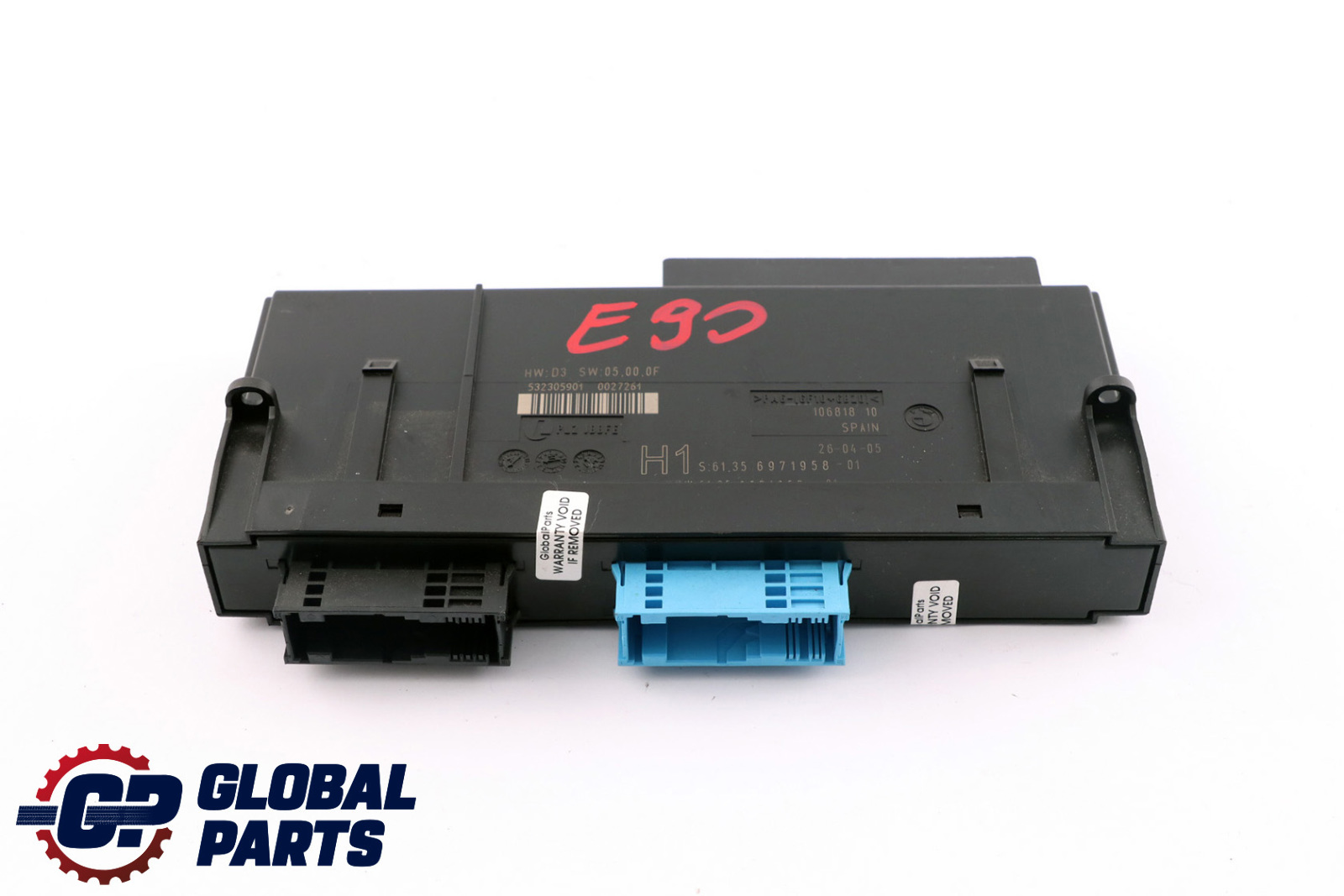 BMW 3 Series E90 ECU Body Control Module H1 PL2 JBBFE Junction Box 6971958