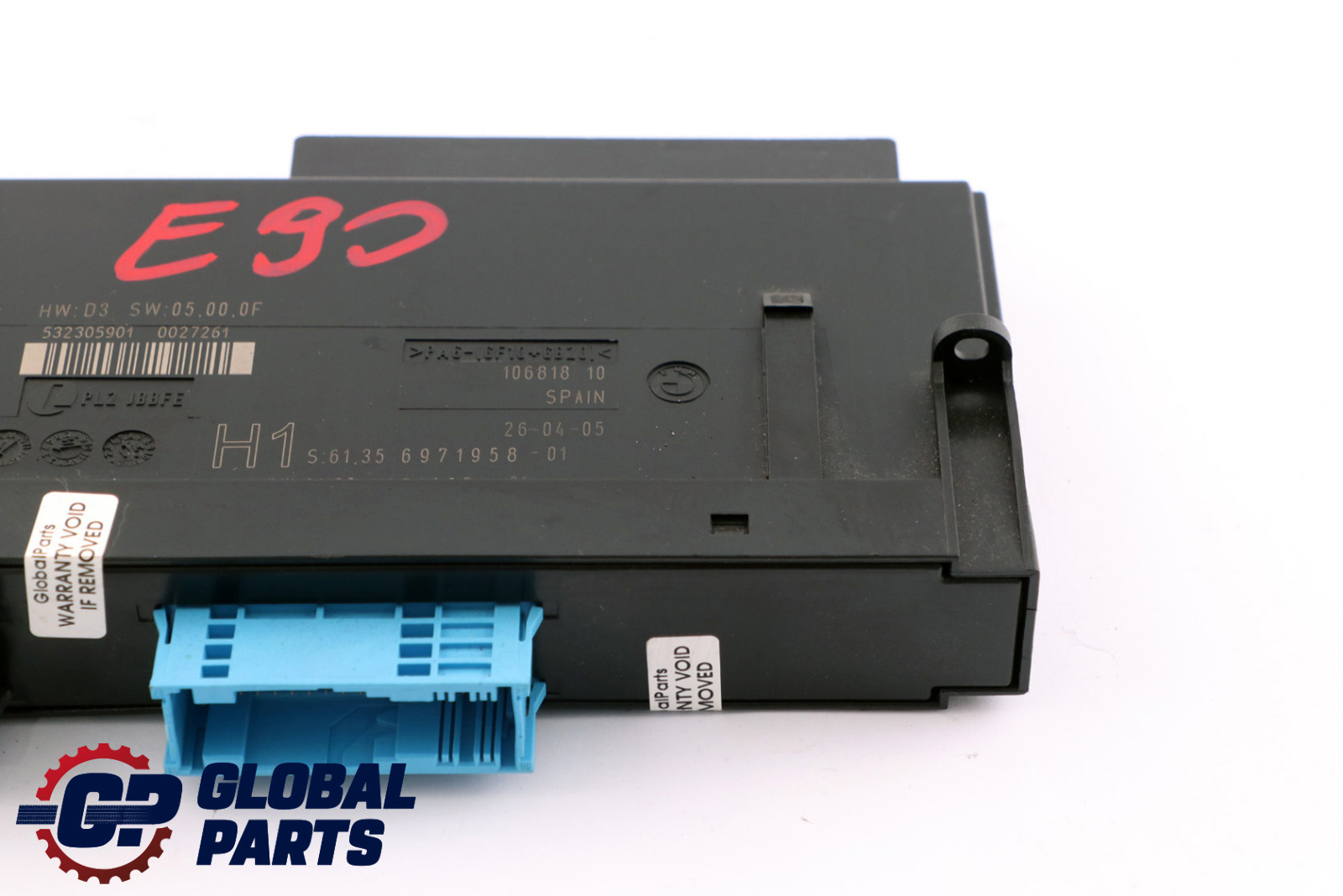 BMW 3 Series E90 ECU Body Control Module H1 PL2 JBBFE Junction Box 6971958