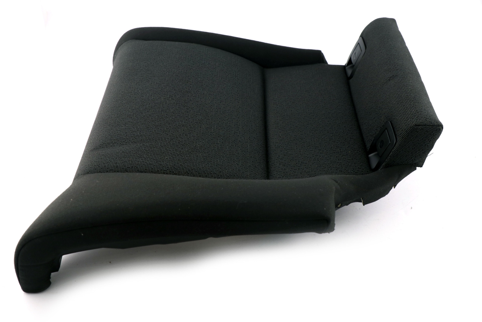 BMW 3 Series E92 Cloth Fabric Black Anthracite Rear Seat Cover Couch Left N/S