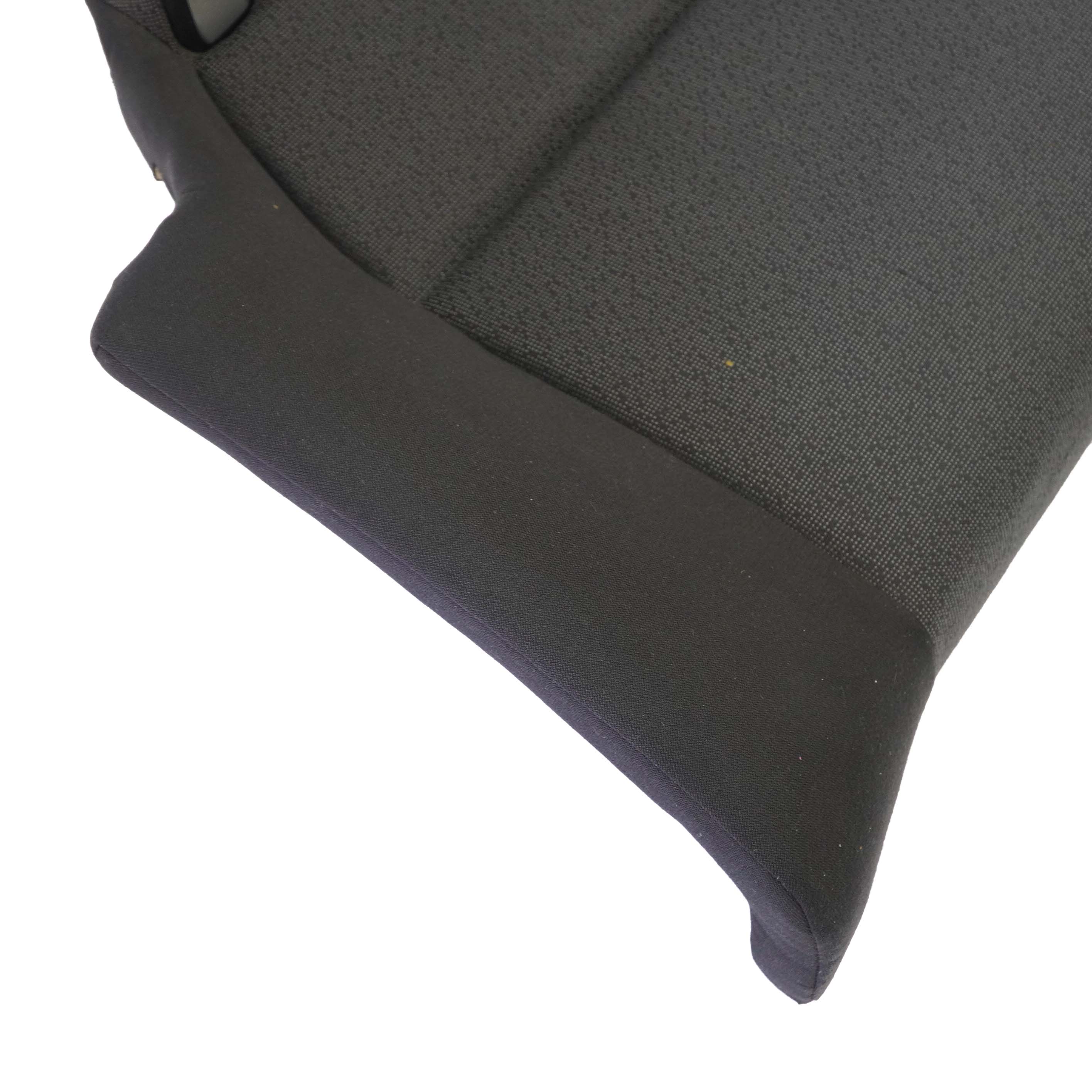 BMW 3 Series E92 Cloth Fabric Black Anthracite Rear Seat Cover Couch Right O/S