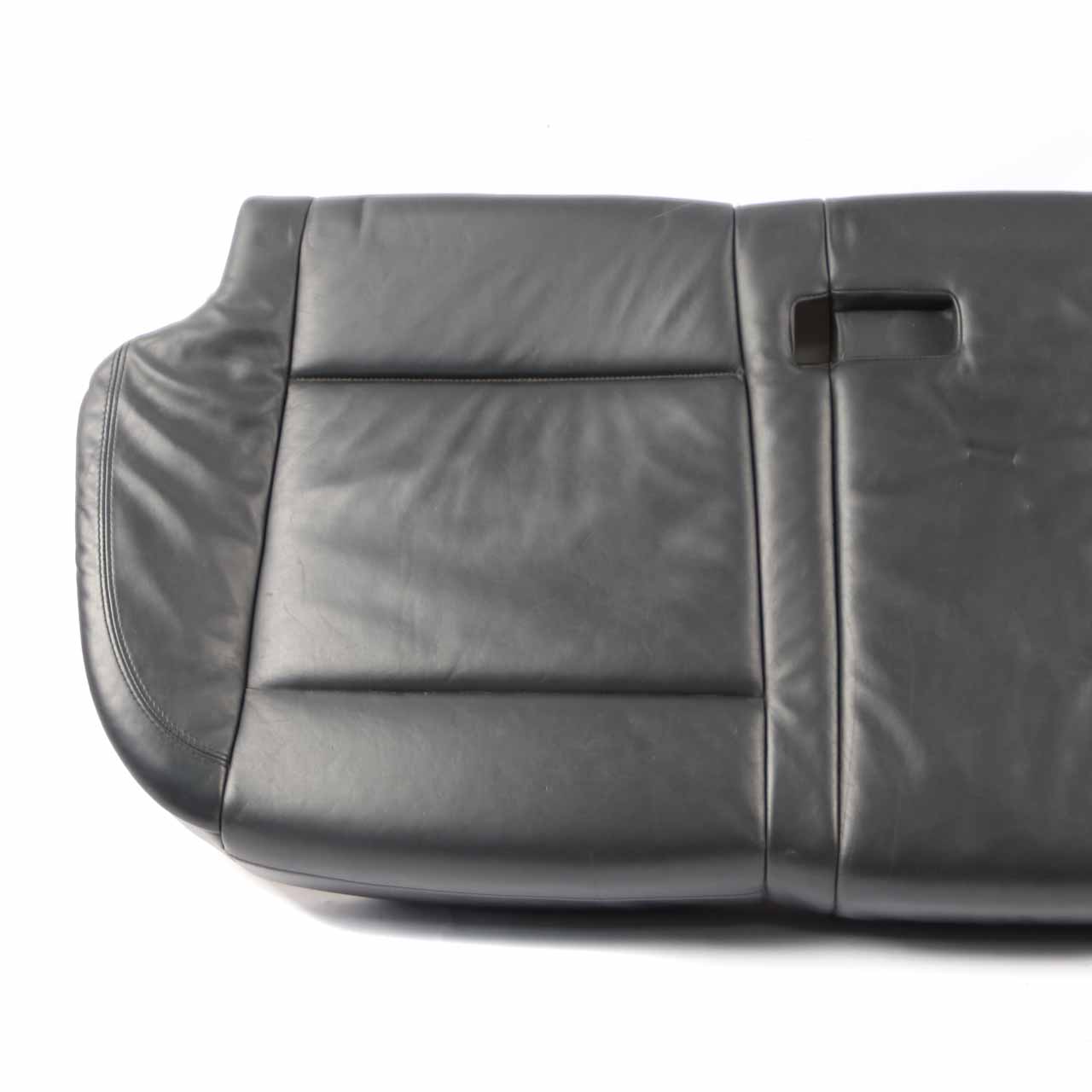 BMW X5 E70 Rear Seat Bench Couch Base Sofa Covering Leather Nappa Black