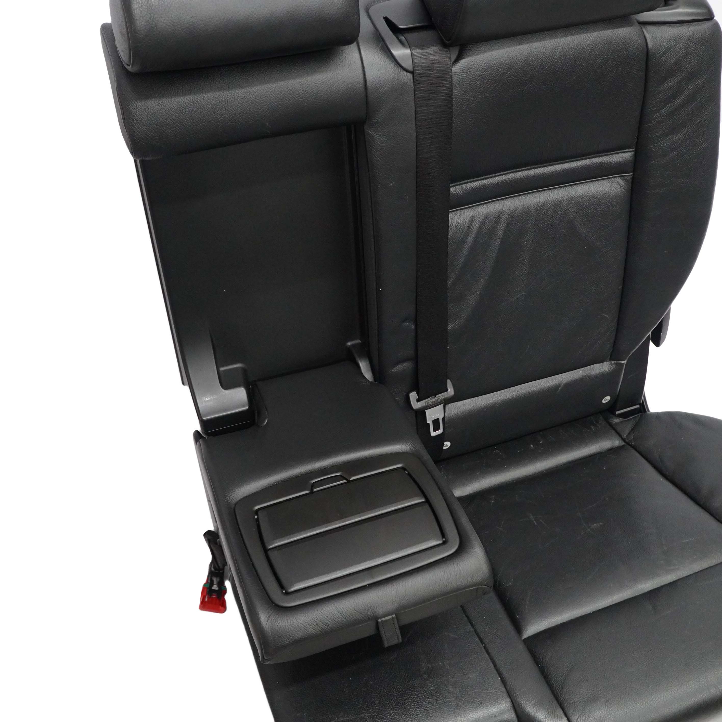 Rear Seat BMW X5 E70 Left N/S Heated Backrest Bench Black Leather For 7 Seats