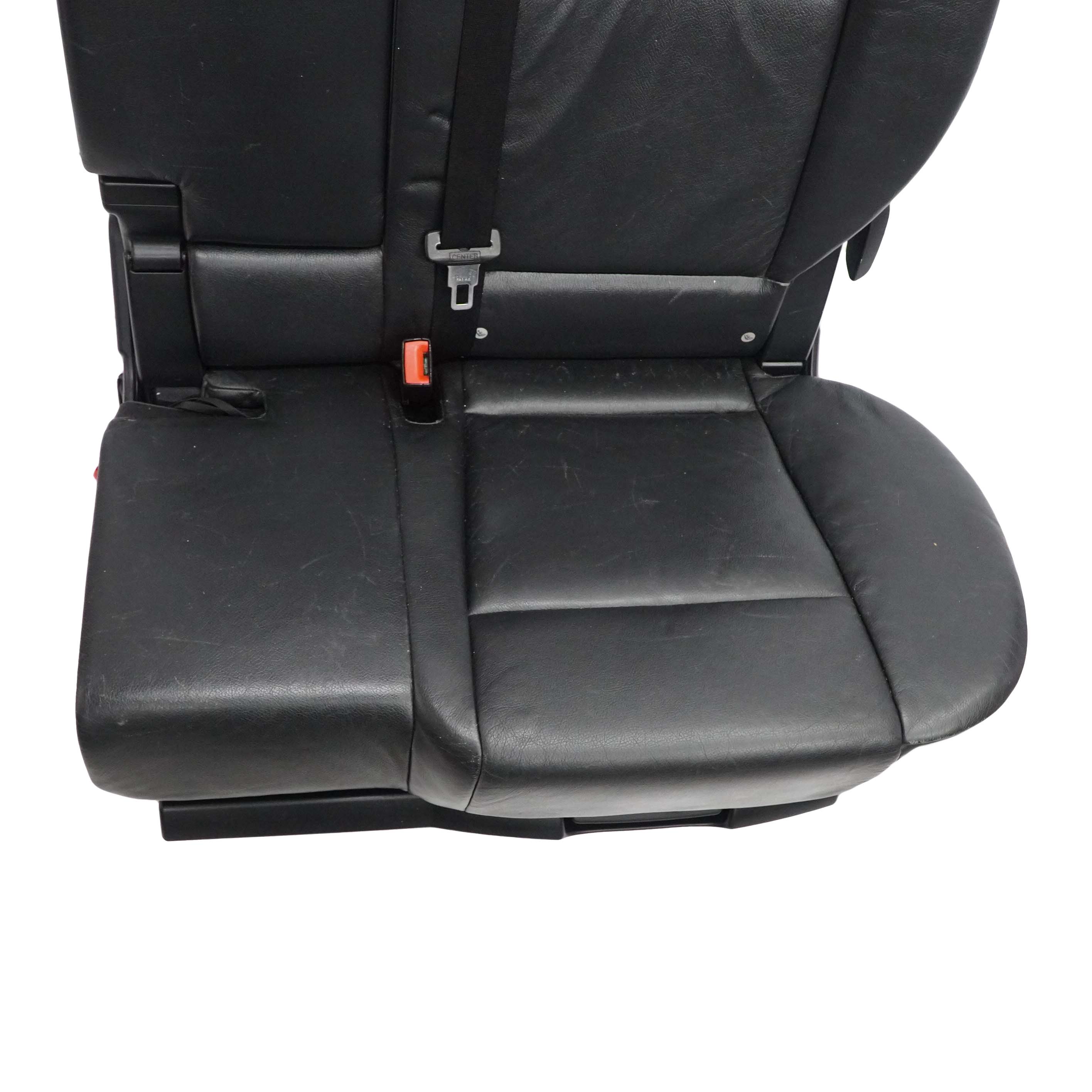 Rear Seat BMW X5 E70 Left N/S Heated Backrest Bench Black Leather For 7 Seats