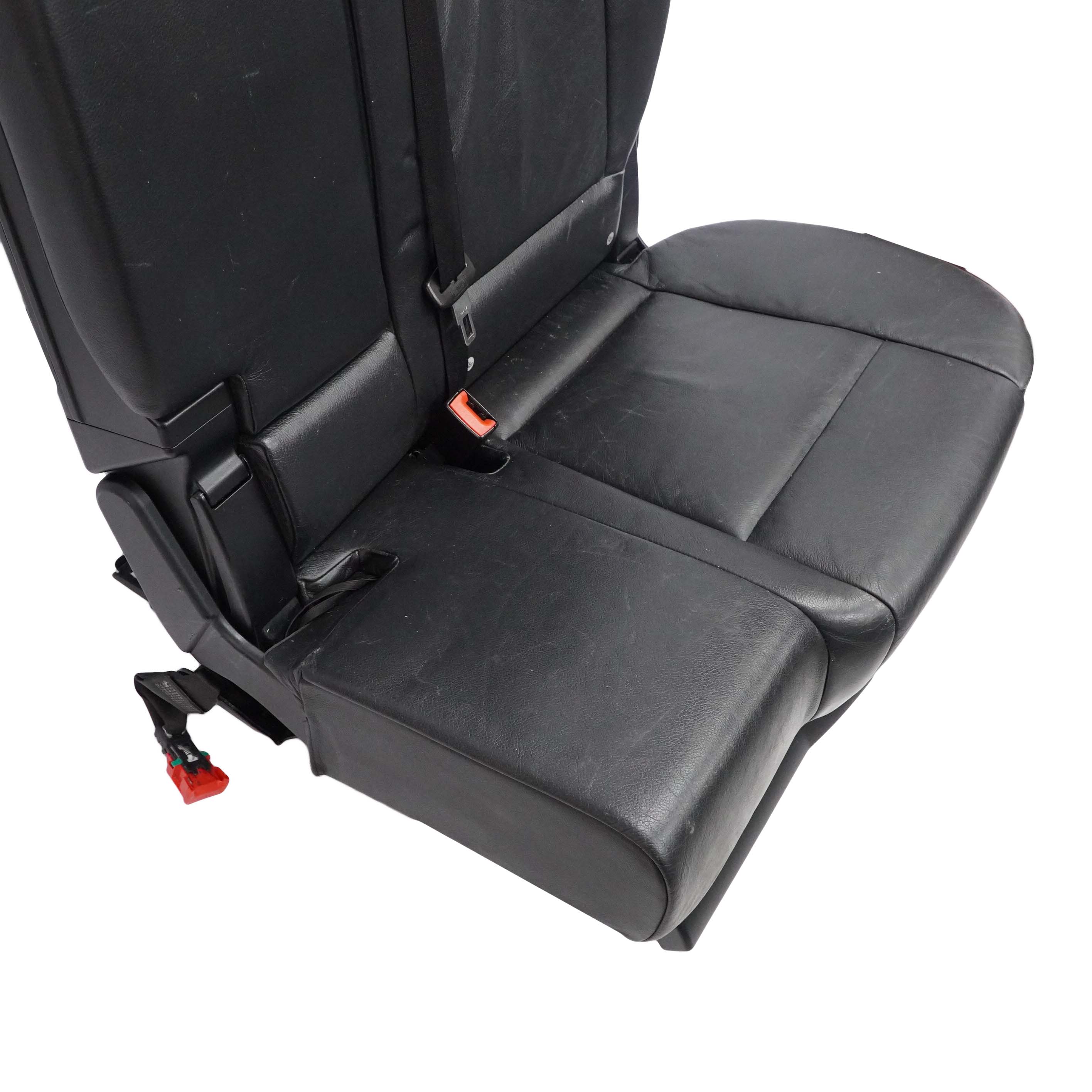 Rear Seat BMW X5 E70 Left N/S Heated Backrest Bench Black Leather For 7 Seats