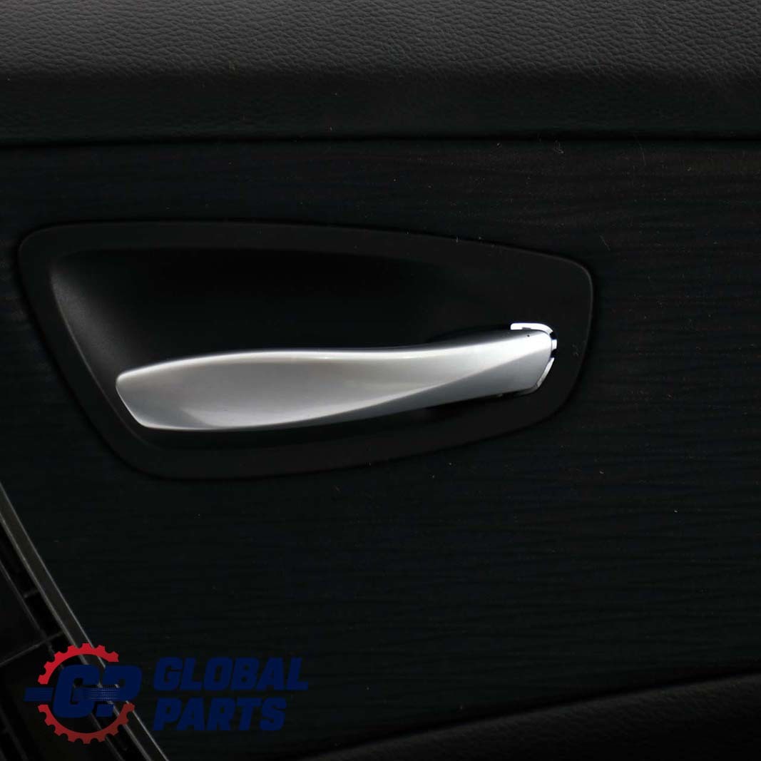 BMW 1 Serie E87 LCI Paneau de porte tissu avant droit Anthracite