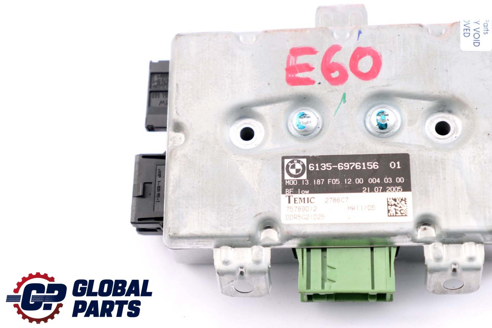 BMW E60 E61 E63 Module de commande d'airbag de porte cote passager 6976156