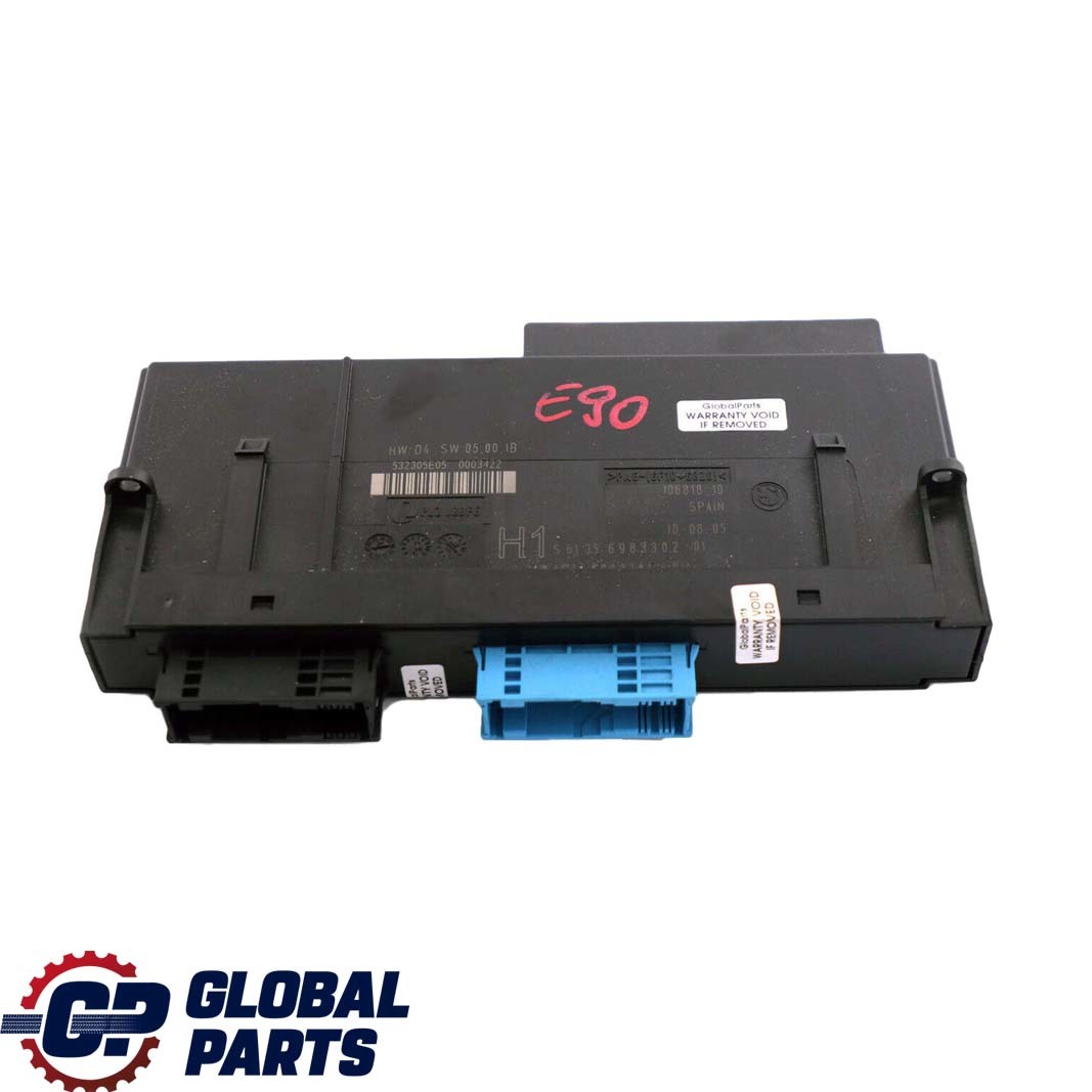 BMW 3 Serie E90 ecu Appare de Controle Carrosserie Commande Module H1 6983302