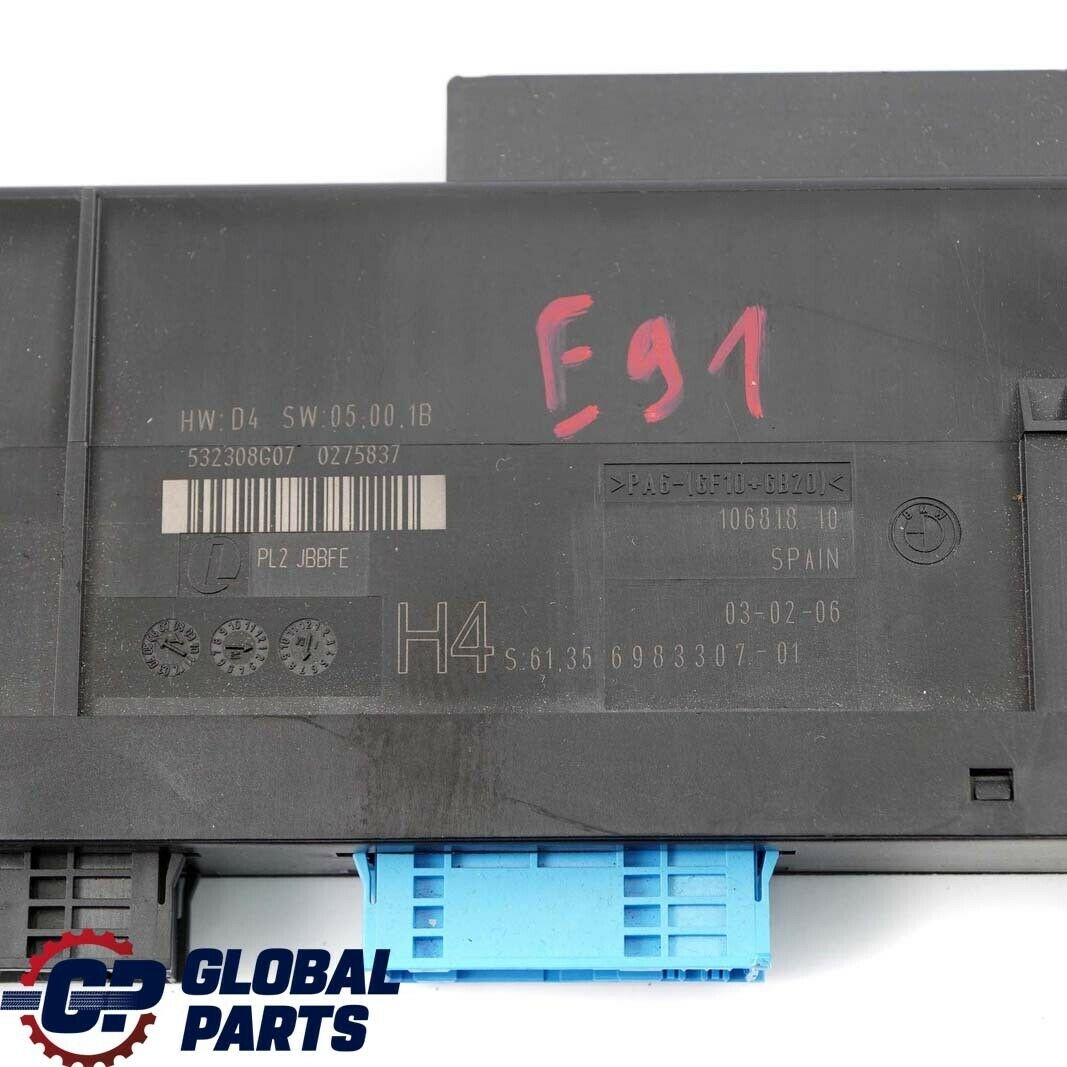 BMW 3 Series E91 ECU Body Control Module H4 Electronic Box PL2 JBBFE 6983307