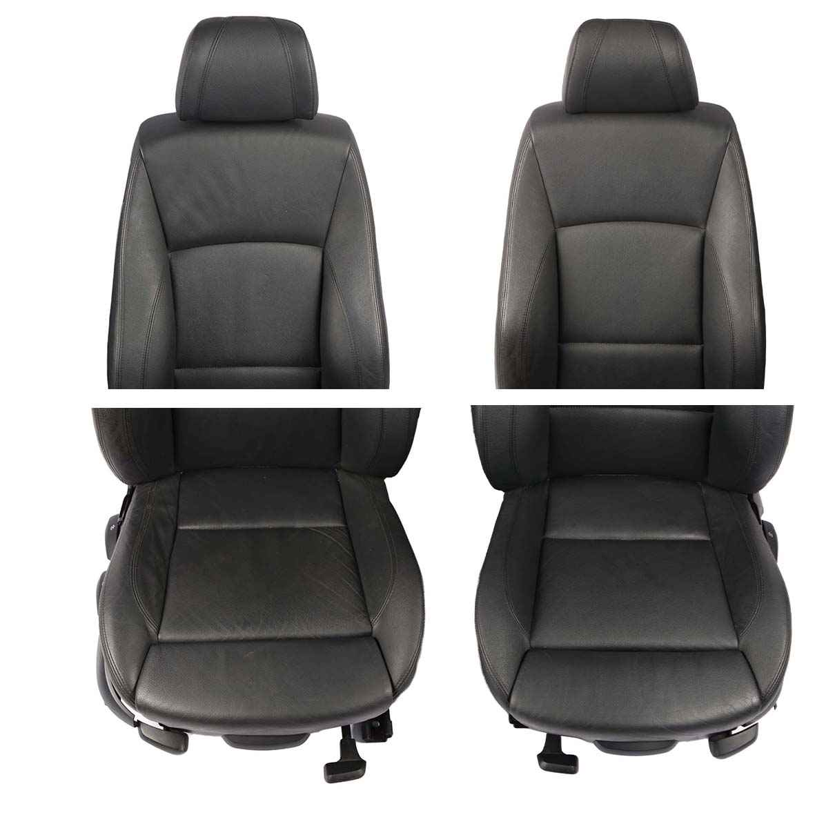 Seat BMW 3 Series E90 E91 M Sport Black Leather Front Left Right N/O/S Seats