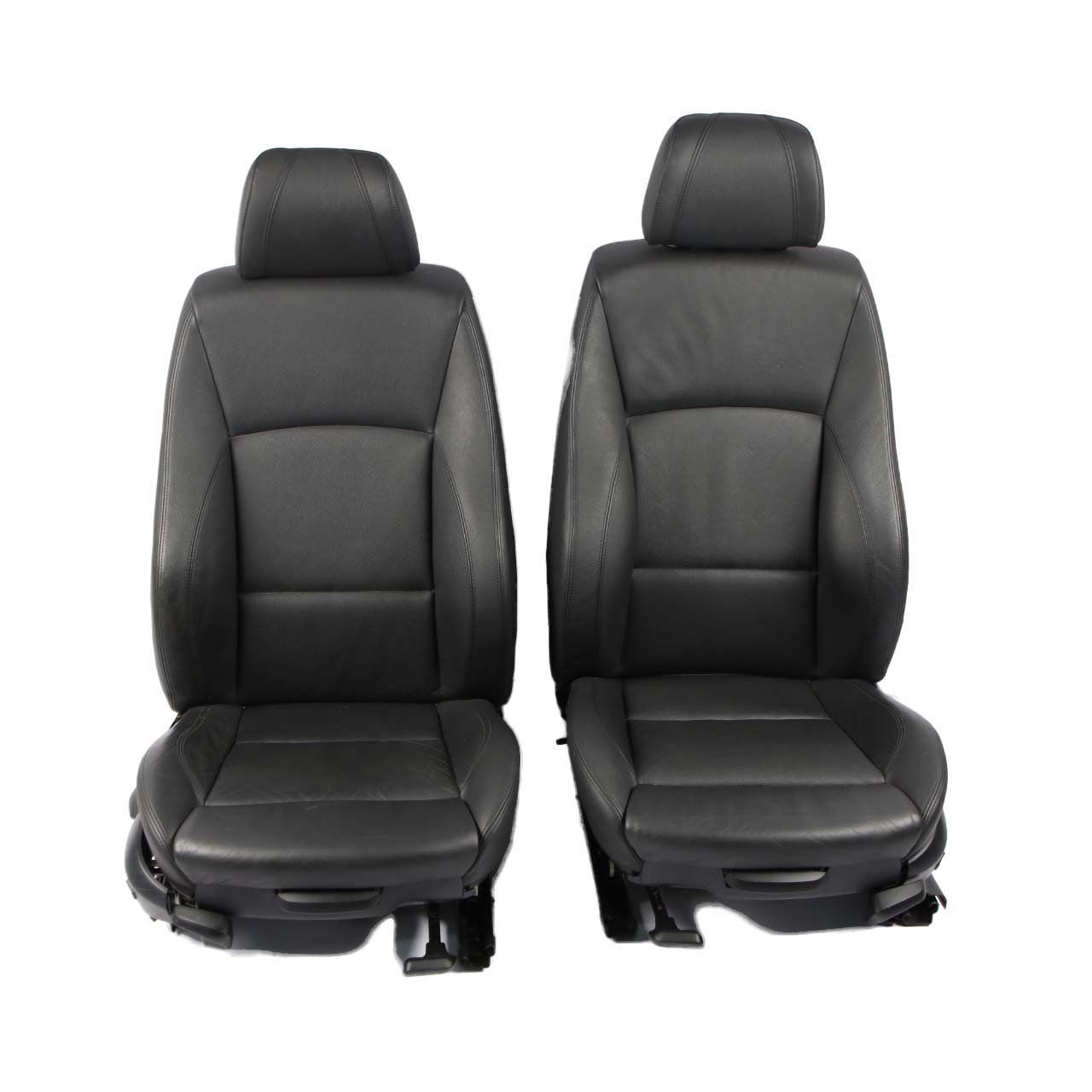 Seat BMW 3 Series E90 E91 M Sport Black Leather Front Left Right N/O/S Seats