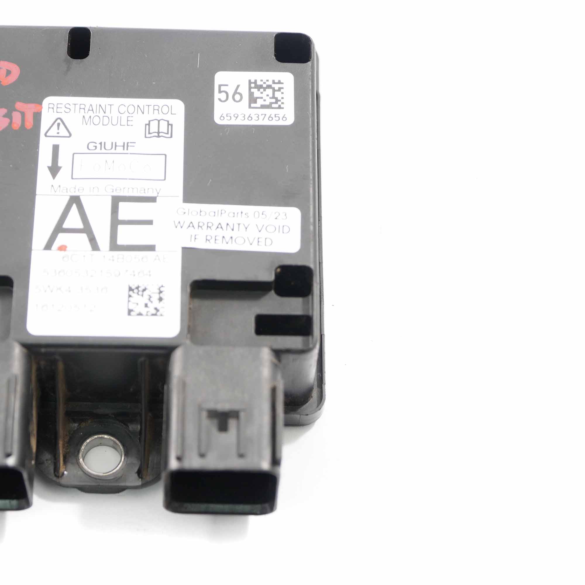 Ford Transit Airbag Module Airbag Control Unit ECU 6C1T14B056