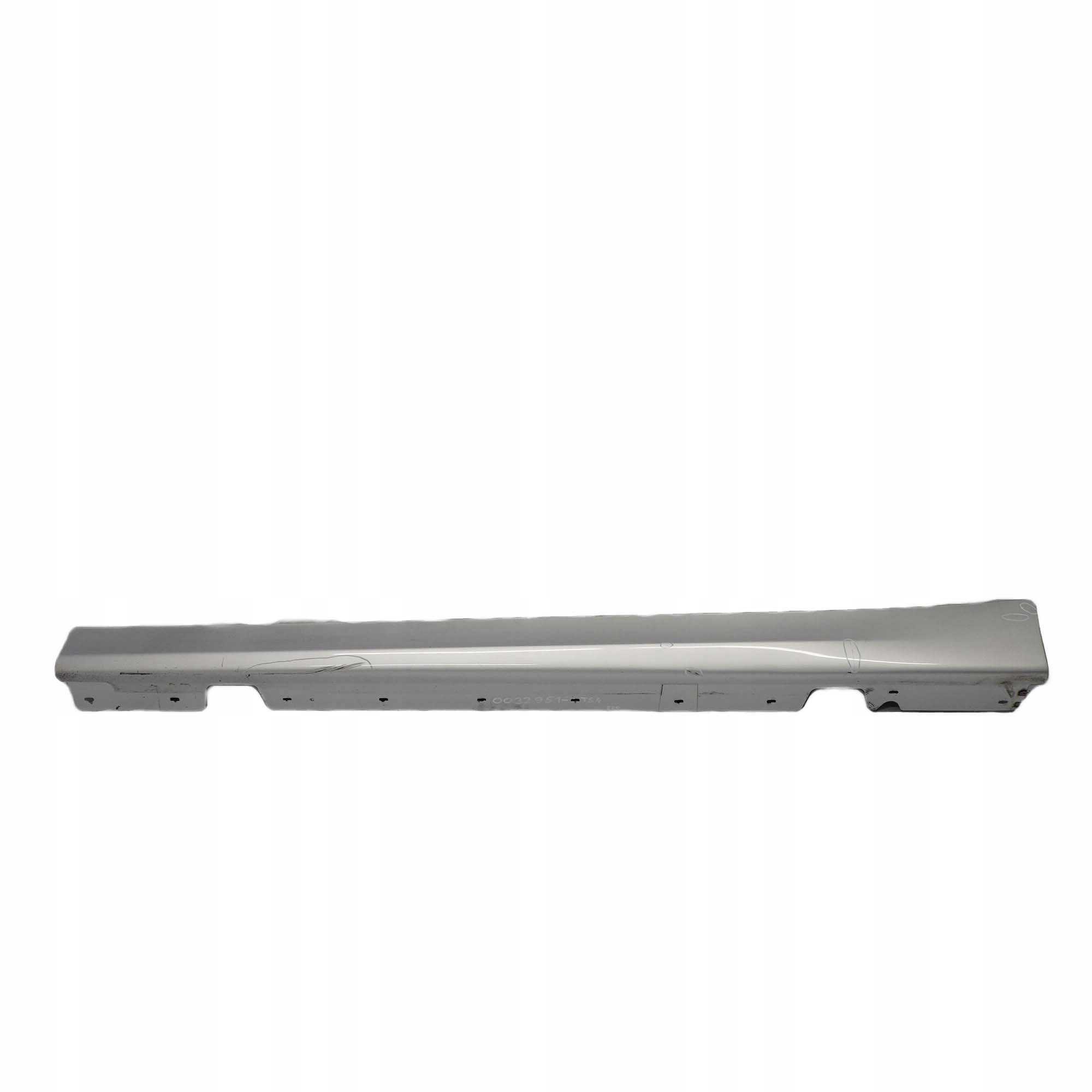 BMW 3 E90 E91 4 Bas de Porte Couverture Seuil a Gauche Argent Titane Argent 354