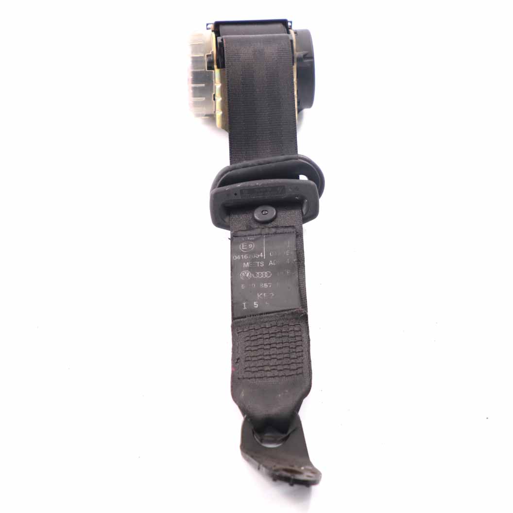 Volkswagen VW Polo 9N Ceinture de sécurité arrière gauche Black 6Q0857805