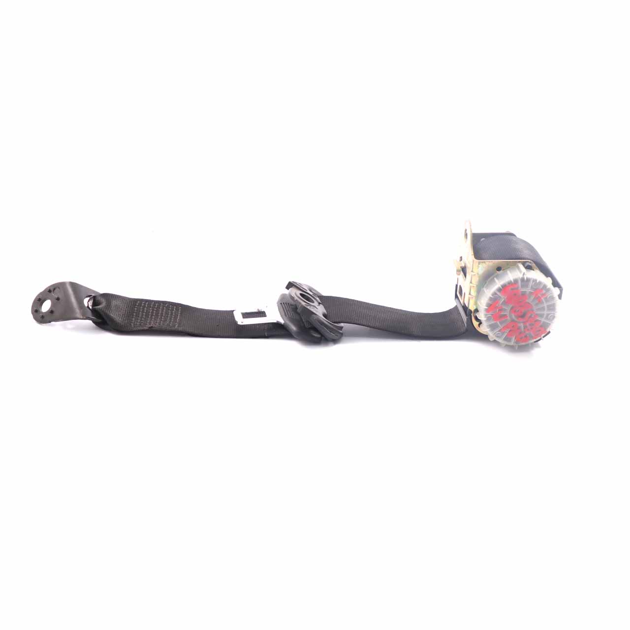 Volkswagen VW Polo 9N Ceinture de sécurité arrière gauche Black 6Q0857805