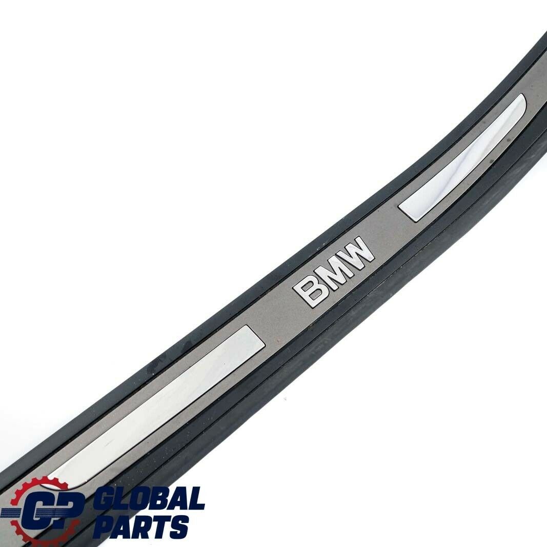 BMW 7 Series E65 E66 Rear Left N/S Entrance Cover Trim Dark Silver 7007397