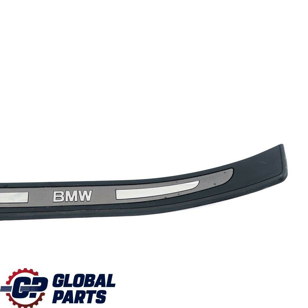 BMW 7 Series E65 E66 Rear Left N/S Entrance Cover Trim Dark Silver 7007397