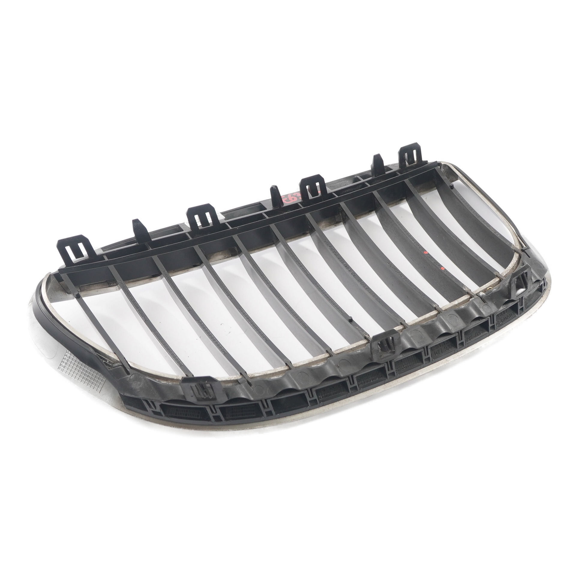 Grille Avant BMW E63 E64 Pare-chocs Couvre rein Cadre Gauche Chrome 7008915