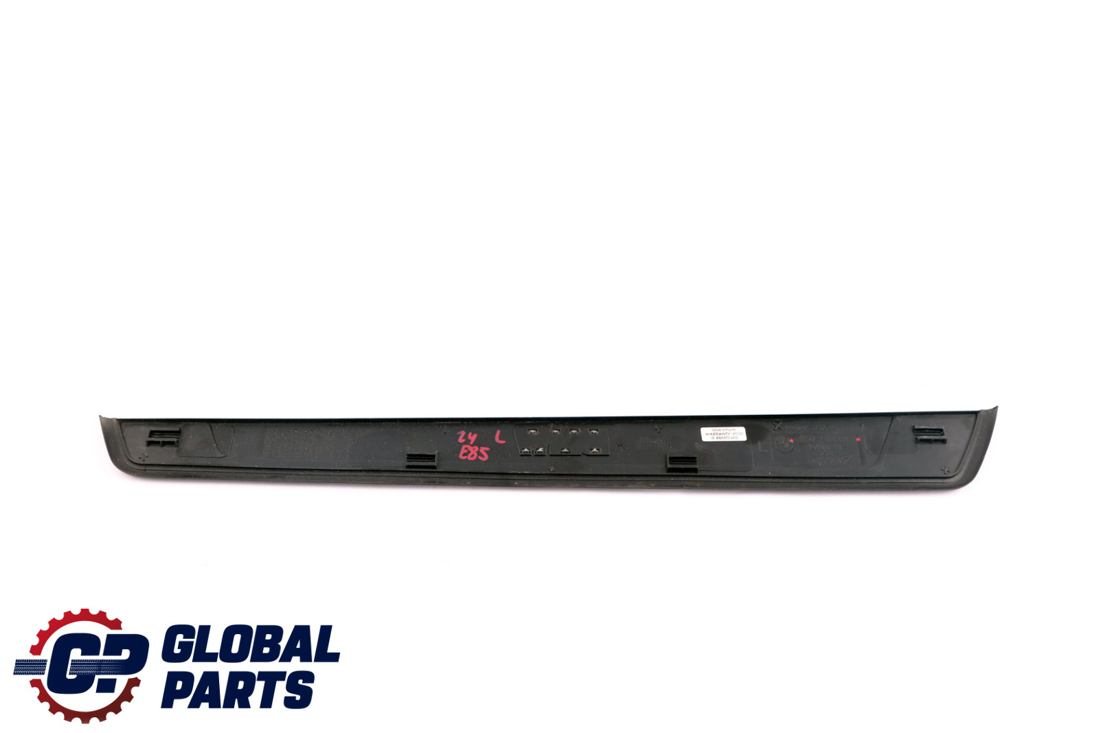 BMW Z4 Series E89 Cover Strip Entrance Interior Left Black Schwarz N/S 7016653